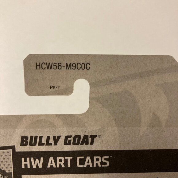 2022 Hot Wheels 62/250 "Bully Goat" 1/10 "HW Art Cars" Series - Purple - Picture 5 of 13